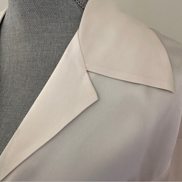 New With Tags 100% Silk Blouse/Shirt sz L - Champagne - Picture 4 of 15